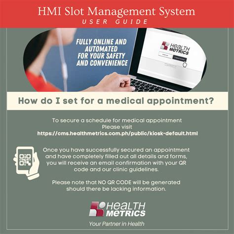 health metrics appointment|Health Metrics Inc..